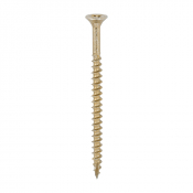 6.0x90 Pozi Countersunk Multi Purpose Screw Zinc & Yellow Plated Timco C2 Range Pack 100