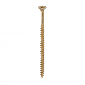 5x90 Pozi Countersunk Chipboard Screw Zinc & Yellow Plated Timco Solo Range Pack 100