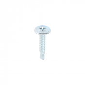 4.2x25 Phillips Wafer Head Self Drilling Screw Zinc Plated Pack 1000