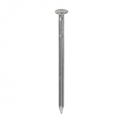 3.35x65 Round Wire Nail Bright Mild Steel Timco Pack 1KG