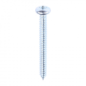 No10x2 Pozi Pan Ab Point Self Tapping Screw DIN 7981CZ Zinc Plated Pack 200