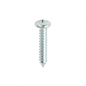 No12x1 Pozi Pan Ab Point Self Tapping Screw DIN 7981CZ Zinc Plated Pack 200