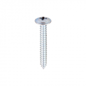 No8x11/4 Pozi Flange Ab Point Self Tapping Screw DIN 4174CZ Zinc Plated Pack 200
