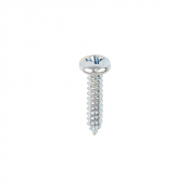 No8x3/4 Pozi Pan Ab Point Self Tapping Screw DIN 7981CZ Zinc Plated Pack 200