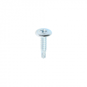 4.2x19 Phillips Wafer Head Self Drilling Screw Zinc Plated Pack 1000