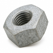 M27 Full Nut DIN 934 Hot Dipped Galvanised Gr.6 Pack 25