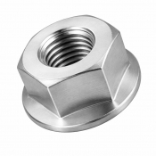 M3 Serrated Flanged Nut DIN 6923 A2 Pack 500