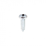 No6x1/2 Pozi Pan Ab Point Self Tapping Screw DIN 7981CZ Zinc Plated Pack 200