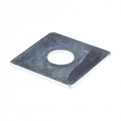 M16x50x3 Square Plate Washer DIN 436 Zinc Plated Pack 100