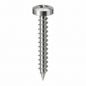 5x100 Pozi Pan Chipboard Screw A2 Pack 100