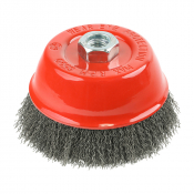 125mm (M14x0.3) Angle Grinder Crimped Steel Wire Cup Brush
