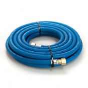 6mm Oxygen Hose 10Mtr 1/4inch Check Valve Blue