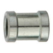 Parallel Socket Female Connector BSP Parallel 1/4 Both Ends