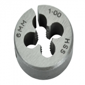 Die M6x1mm 13/16inch OD Faithfull