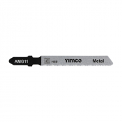 Jigsaw Blade Metal T118A Fine/Medium Straight Cut 1-3mm Pack 5