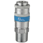 PCL Airflow Coupling BSP Tapered 1/2 Male Thread