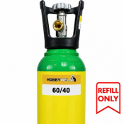 Hobbybrew 60/40 Original (Small) Cylinder UN 1956 Class 2.2 Refill