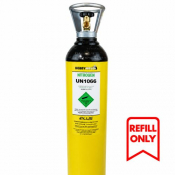 Hobbyweld Nitrogen Plus (Medium) Cylinder UN 1066 Class 2.2 Refill