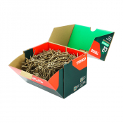 5.0x50 Pozi Countersunk Multi Purpose Screw Zinc & Yellow Plated Timco C2 Range Pack 1000