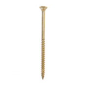 4.0x70 Torx Countersunk Multi Purpose Clamp Screw Zinc & Yellow Plated Timco C2 Range Pack 200