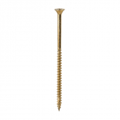 4.0x80 Torx Countersunk Multi Purpose Clamp Screw Zinc & Yellow Plated Timco C2 Range Pack 200