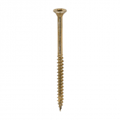 4.5x70 Torx Countersunk Multi Purpose Clamp Screw Zinc & Yellow Plated Timco C2 Range Pack 200