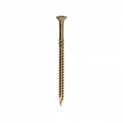 8.0x120 Torx Countersunk Multi Purpose Clamp Screw Zinc & Yellow Plated Timco C2 Range Pack 50
