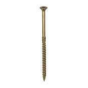 8.0x150 Torx Countersunk Multi Purpose Clamp Screw Zinc & Yellow Plated Timco C2 Range Pack 50