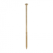 8.0x225 Torx Countersunk Multi Purpose Clamp Screw Zinc & Yellow Plated Timco C2 Range Pack 50