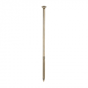 8.0x250 Torx Countersunk Multi Purpose Clamp Screw Zinc & Yellow Plated Timco C2 Range Pack 50