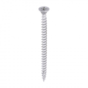 4.0x60 Pozi Countersunk External Multi Purpose Silver Screw Timco C2 Range Pack 200