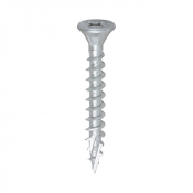 5.0x40 Pozi Countersunk External Multi Purpose Silver Screw Timco C2 Range Pack 200