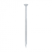 5.0x100 Pozi Countersunk External Multi Purpose Silver Screw Timco C2 Range Pack 100