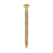 3.0x40 Pozi Countersunk Multi Purpose Screw Zinc & Yellow Plated Timco Velocity Range Pack 200