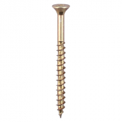 3.5x35 Pozi Countersunk Multi Purpose Screw Zinc & Yellow Plated Timco Velocity Range Pack 200