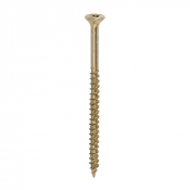6.0x100 Pozi Countersunk Multi Purpose Screw Zinc & Yellow Plated Timco Velocity Range Pack 100