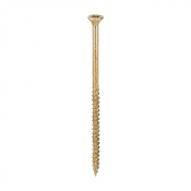 6.0x120 Pozi Countersunk Multi Purpose Screw Zinc & Yellow Plated Timco Velocity Range Pack 100