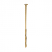 6.0x150 Pozi Countersunk Multi Purpose Screw Zinc & Yellow Plated Timco Velocity Range Pack 100