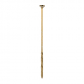 6.0x180 Pozi Countersunk Multi Purpose Screw Zinc & Yellow Plated Timco Velocity Range Pack 100