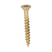 5.0x40 Pozi Countersunk Multi Purpose Screw Zinc & Yellow Plated Timco Velocity Range Pack 800