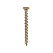 3.0x35 Pozi Countersunk Multi Purpose Screw Zinc & Yellow Plated Timco Classic Range Pack 200
