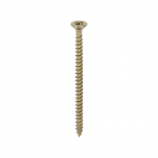 4.0x60 Pozi Countersunk Multi Purpose Screw Zinc & Yellow Plated Timco Classic Range Pack 200