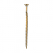 4.0x80 Pozi Countersunk Multi Purpose Screw Zinc & Yellow Plated Timco Classic Range Pack 200