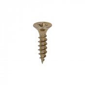 4.5x20 Pozi Countersunk Multi Purpose Screw Zinc & Yellow Plated Timco Classic Range Pack 200