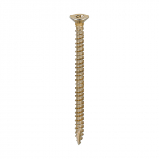 5.0x70 Pozi Countersunk Multi Purpose Screw Zinc & Yellow Plated Timco Classic Range Pack 200