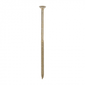 6.0x130 Pozi Countersunk Multi Purpose Screw Zinc & Yellow Plated Timco Classic Range Pack 100