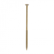 6.0x150 Pozi Countersunk Multi Purpose Screw Zinc & Yellow Plated Timco Classic Range Pack 100