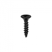 3.5x16 Pozi Countersunk Multi Purpose Black Screw Timco Classic Range Pack 2
