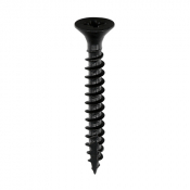 4.0x40 Pozi Countersunk Multi Purpose Black Screw Timco Classic Range Pack 2