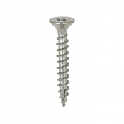 3.5x25 Pozi Countersunk Multi Purpose Screw A4 Timco Classic Range Pack 200